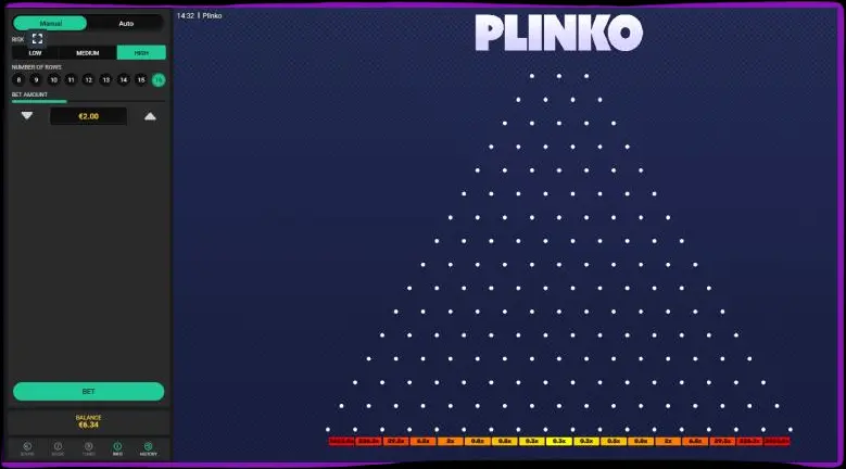 기본 규칙 Plinko